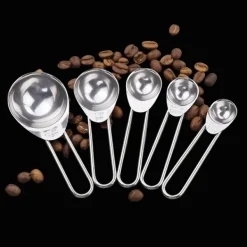 5 förpackningar Måttkopp sked set för bakning matlagning 15/5/2,5/1,25/0,75 ml