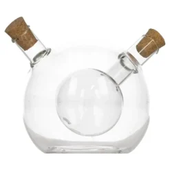2 i 1 GLASFLASKA FÖR OLJA OCH ÄTTIKA 480 ml