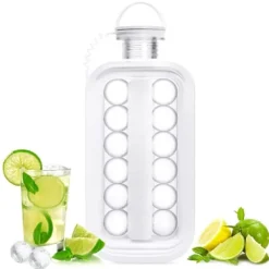 Isformar-2 i 1 isboll kylande iskub is gör din egen is för kyla dricka flaska