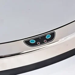 Tillbehör Till Avfallshantering-113 Lock för automatisk fyrkantig papperskorg med sensorisk sensor Abs Krom 39 X 27 X 10 Cm 6314