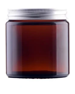 120 ml brun glasburk 58/R3 + lock 4 färger att välja mellan!