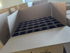 120 ml brun glasburk 58/R3 + lock 4 färger att välja mellan!