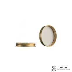 120 ml brun glasburk 58/R3 + lock 4 färger att välja mellan!