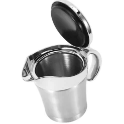750 ml Gravy Boat 304 rostfri såskanna dubbelväggig biffsåsgryta med lock