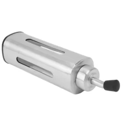 220 ml oljedispenserflaska rostfritt stål oljeflaska såsbehållare för olivolja vinäger sojasås rektangel