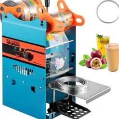 90/95 mm 300-500 koppar/timme manuell koppförseglingsmaskin, smidig och exakt, lätt att använda, allmänt använd