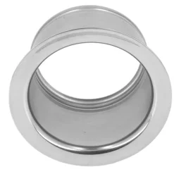 114 mm förlängd diskbänksfläns i rostfritt stål, djup avfallskvarnsfläns, reservdelar till köksdiskbänksfläns