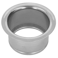 114 mm förlängd diskbänksfläns i rostfritt stål, djup avfallskvarnsfläns, reservdelar till köksdiskbänksfläns