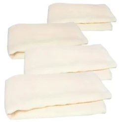 4 muslindukar för att rinna av osten