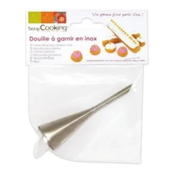 Spritspåsar-2 pipingspetsar för bakverk - rostfritt stål