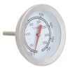 100~700℉ Rostfritt stål BBQ-termometer Temperaturmätare Analog urtavla Dubbel skala