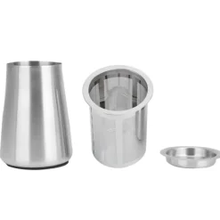 304 rostfritt stål finmaskigt kaffepulverfilter silbehållare kaffetillbehör