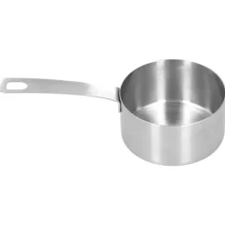 Mått & Måttskedar-304 rostfritt stål måttkopp kök bakning måttsked med skala matlagningstillbehör 1/2cup