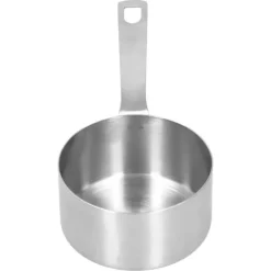 Mått & Måttskedar-304 rostfritt stål måttkopp kök bakning måttsked med skala matlagningstillbehör 1/2cup