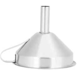 304 rostfritt stål påfyllningstratt separator olja öl kaffe vatten vätsketratt köksredskap liten storlek 11 cm