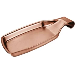 304 rostfritt stål sked vila förvaring Quadrate Fashionabla redskap skedhållare för kök Rose Gold
