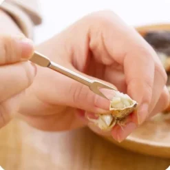 12 ST Fisk och skaldjursverktyg Krabba Sheller gafflar Set Öppnare Skaldjur Hummer Ben Sheller Kökstillbehör