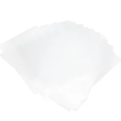 Matförvaringspåsar-100 st. glasspåsar genomskinliga rektangulära godis- och chokladpåsar för hemmabröllop utomhus 10x16 cm