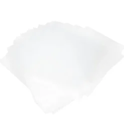 Matförvaringspåsar-100 st. glasspåsar genomskinliga rektangulära godis- och chokladpåsar för hemmabröllop utomhus 10x16 cm