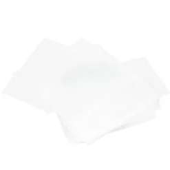 Matförvaringspåsar-100 st. glasspåsar genomskinliga rektangulära godis- och chokladpåsar för hemmabröllop utomhus 10x16 cm