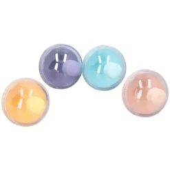 Isformar-4 st glödlampshockeyformar säkra hälsosamma godisfärger tillsätter smak lätta att urgjuta whiskyisformar med lock