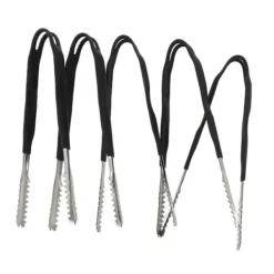 Kökstänger-5 st Kökstång i rostfritt stål Non Stick Matlagning Grillning Mattång Anti-Slip Grip Mini Tång 15cm / 5.9in