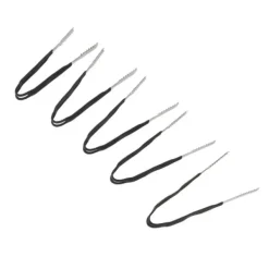 Kökstänger-5 st Kökstång i rostfritt stål Non Stick Matlagning Grillning Mattång Anti-Slip Grip Mini Tång 15cm / 5.9in