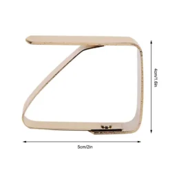 4 st. klämmor i rostfritt stål för bordsduksskydd, halkfria klämmor för bordsdukshållare, 5*4 cm