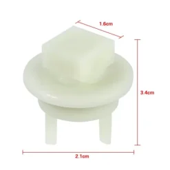 Matkvarnar-5 st. Köttkvarndelar till hemkök i plast, växelhylsa, passar till Bosch