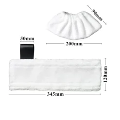 Golv- & Mattrengöring-4 st moppdynor för Kärcher ångtvätt SC2 SC3 SC4 SC5