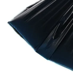 Soppåsar-50 st papperskorgspåse svart papperskorgspåse förtjockad PE stor kapacitet västtyp papperskorgsfoder för hemkök kontor