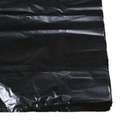 Soppåsar-50 st papperskorgspåse svart papperskorgspåse förtjockad PE stor kapacitet västtyp papperskorgsfoder för hemkök kontor