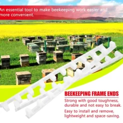 10 st plast bikupa ramändar hållbara distanser biodlingsskyddstillbehör