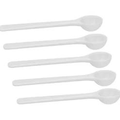 Mått & Måttskedar-100 st plastgödselsked 2ml/1g mätsked för hög temperaturbeständighet för trädgårdsarbete