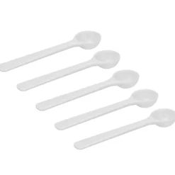 Mått & Måttskedar-100 st plastgödselsked 2ml/1g mätsked för hög temperaturbeständighet för trädgårdsarbete