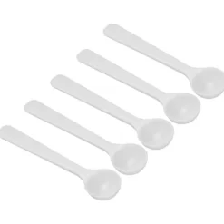 Mått & Måttskedar-100 st plastgödselsked 2ml/1g mätsked för hög temperaturbeständighet för trädgårdsarbete