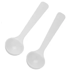 Mått & Måttskedar-100 st plastgödselsked 2ml/1g mätsked för hög temperaturbeständighet för trädgårdsarbete