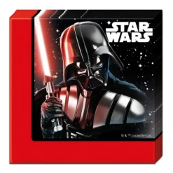 20 st servetter star wars 33 x 33 cm darth vader