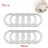 Tillbehör Till Matförvaring-10 st silikonburkpackningar ersättning lufttäta silikonpackningstätningsringar för vanlig munkonservburk