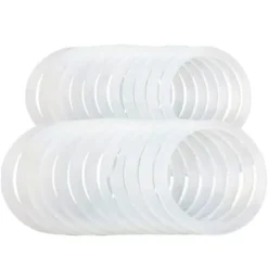 Tillbehör Till Matförvaring-10 st silikonburkpackningar ersättning lufttäta silikonpackningstätningsringar för vanlig munkonservburk