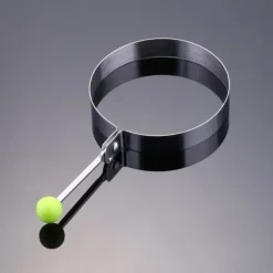 1 st stekt äggform rostfritt stål äggringar pannkaksformare