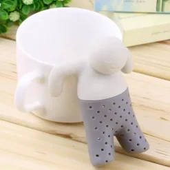 1 st Tekanna Söt tesil, silikon teinfuser Kryddfilterverktyg Tekanna tepåsar för te och kaffe Dryckesartiklar