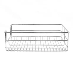 5 st Utdragbara Trådkorgar i Rostfritt Stål - 50 cm (B) med Mjuk Stängning För Skåp och Skafferier Kökslådor Förvaring 430 mm D x 397 mm B x 140 mm H | CDON