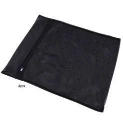 Tvättutrustning-4 st/set finmaskiga tvättpåsar för blus, strumpbyxor, underkläder, BH-underkläder