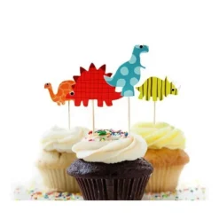 24 styck (6x4) Cupcake Muffins Kaka Dekoration