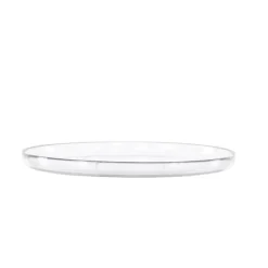 Tallrikar & Bordsserviser-2 x Shine tallrik glas klar.