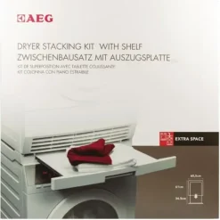 AEG universal staplingssats för tvätt eller torktumlare med skjutbricka