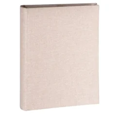 Förvaring Av Fotografier-Album B 10x15/200M Canvas, rosa