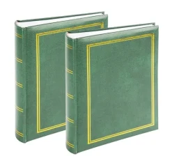 Förvaring Av Fotografier-Album B 10x15/200M Classic, grön 2st