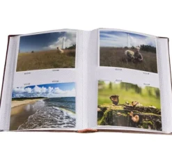 Album B 10x15/200M Rose, guld 2st